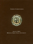 August 2014 Commencement Program by Bowling Green State University