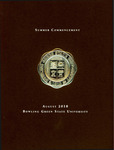 August 2018 Commencement Program by Bowling Green State University