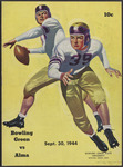 BGSU Football Program September 30, 1944 by Bowling Green State University. Department of Athletics