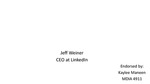 LinkedIn: Jeff Weiner