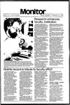Monitor Newsletter November 19, 1979 by Bowling Green State University