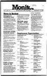 Monitor Newsletter December 14, 1981 by Bowling Green State University