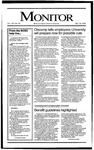 Monitor Newsletter May 26, 1992 by Bowling Green State University