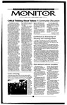 Monitor Newsletter October 29, 2001 by Bowling Green State University