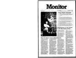 Monitor Newsletter October 31, 1983 by Bowling Green State University