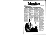 Monitor Newsletter November 04, 1983 by Bowling Green State University