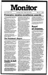 Monitor Newsletter May 21, 1984 by Bowling Green State University