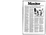 Monitor Newsletter September 10, 1984 by Bowling Green State University