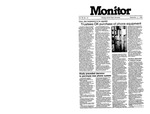 Monitor Newsletter September 17, 1984 by Bowling Green State University
