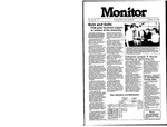 Monitor Newsletter October 15, 1984 by Bowling Green State University