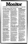 Monitor Newsletter May 27, 1985 by Bowling Green State University