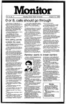 Monitor Newsletter August 12, 1985