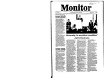Monitor Newsletter September 01, 1986 by Bowling Green State University