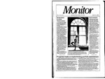 Monitor Newsletter March 09, 1987 by Bowling Green State University