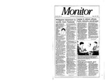 Monitor Newsletter September 28, 1987 by Bowling Green State University