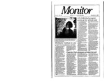 Monitor Newsletter November 02, 1987 by Bowling Green State University