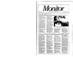 Monitor Newsletter November 09, 1987 by Bowling Green State University