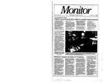 Monitor Newsletter January 18, 1988 by Bowling Green State University