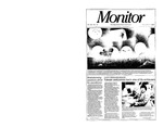 Monitor Newsletter November 07, 1988 by Bowling Green State University