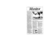 Monitor Newsletter May 08, 1989 by Bowling Green State University