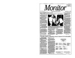 Monitor Newsletter September 18, 1989 by Bowling Green State University