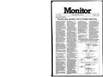 Monitor Newsletter March 07, 1983