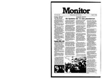 Monitor Newsletter April 23, 1984 by Bowling Green State University