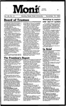 Monitor Newsletter November 19, 1984 by Bowling Green State University