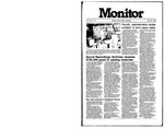 Monitor Newsletter April 29, 1985 by Bowling Green State University