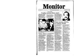 Monitor Newsletter September 08, 1986 by Bowling Green State University