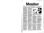 Monitor Newsletter September 15, 1986 by Bowling Green State University