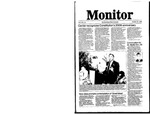 Monitor Newsletter October 20, 1986 by Bowling Green State University
